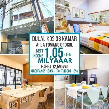 Jual Rumah Kostan Tomang Grogol