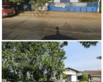 Dijual LELANG gudang LT 1.196 LB 420 di jl raya narogong bantargebang