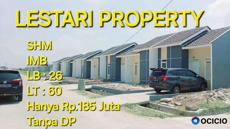 Dijual Rumah Subsidi Siap Huni Tanpa Dp