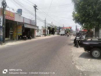 Dijual Tanah Sawah Belakng Toko Janu Putra Timur pr4an Cebongan