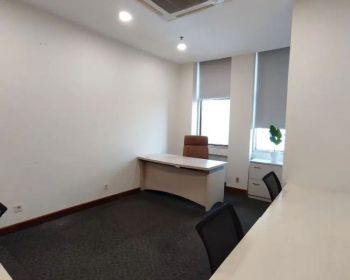 Sewa Kantor bulanan full furnish kapasitas 4pax dengan View