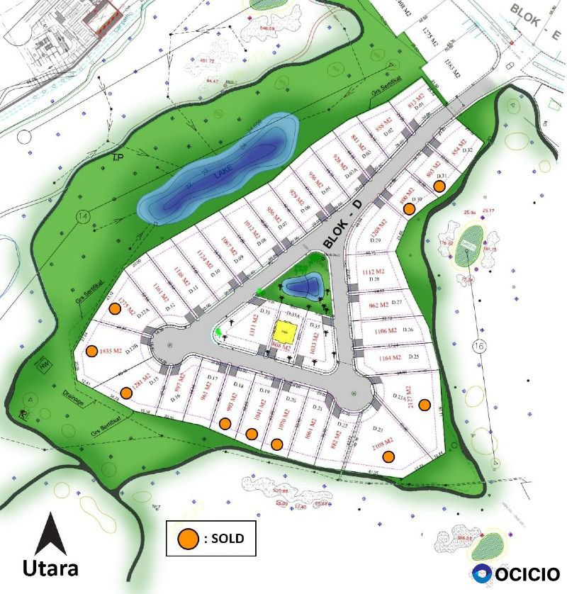 Dijual Kavling Peninsula Golf Bukit Darmo Golf Surabaya