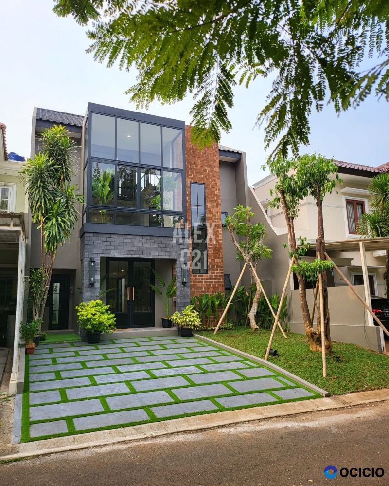 Dijual Rumah Baru Semifurnished 3,5 Lantai di Pondok Indah, Jakarta Selatan