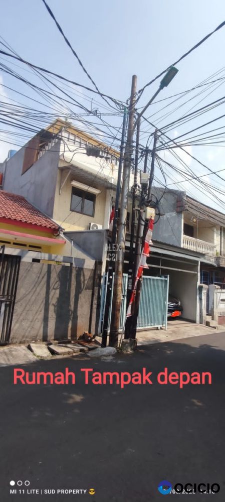 Dijual rumah di Jl. Rawa Kepa, Tomang, Jakarta Barat