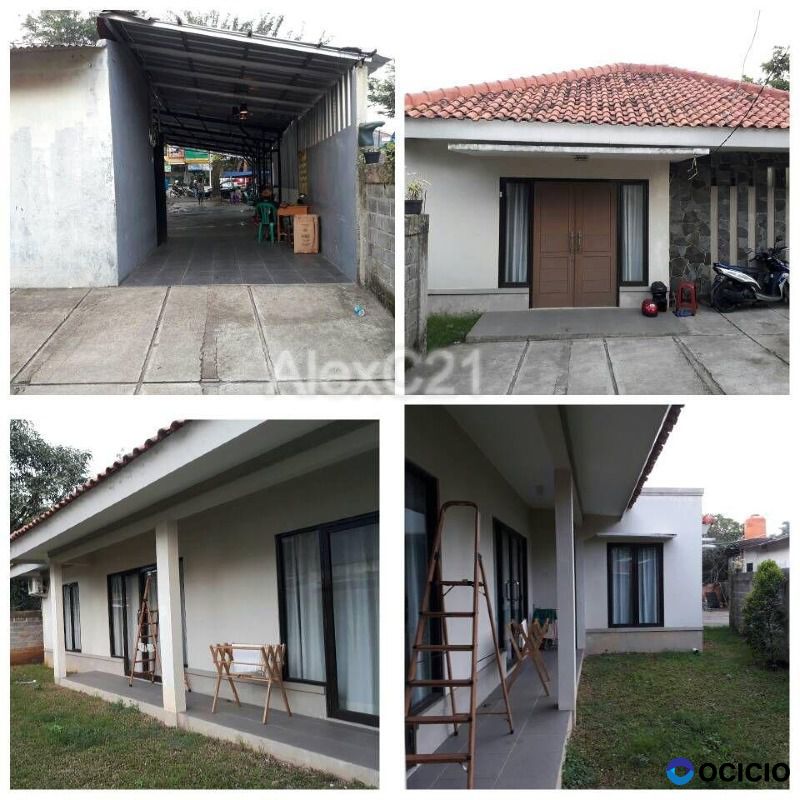 Dijual Rumah Tinggal dan Tempat Cuci Mobil (Satu Sertifikat), Cipayung