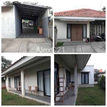 Dijual Rumah Tinggal dan Tempat Cuci Mobil (Satu Sertifikat), Cipayung