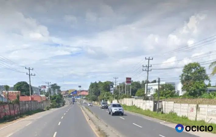 tanah 3000 meter di jalan lintas sumatera hajimena