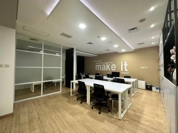 Jual kantor Furnished 18 Office park TB.Simatupang