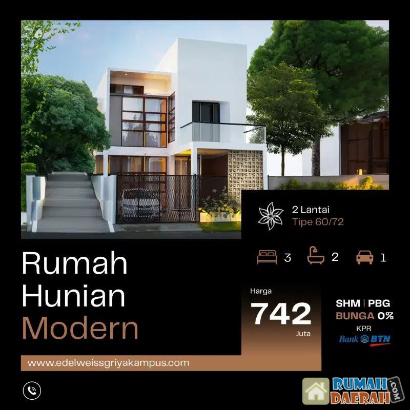 rumah hunian malang dekat kampus