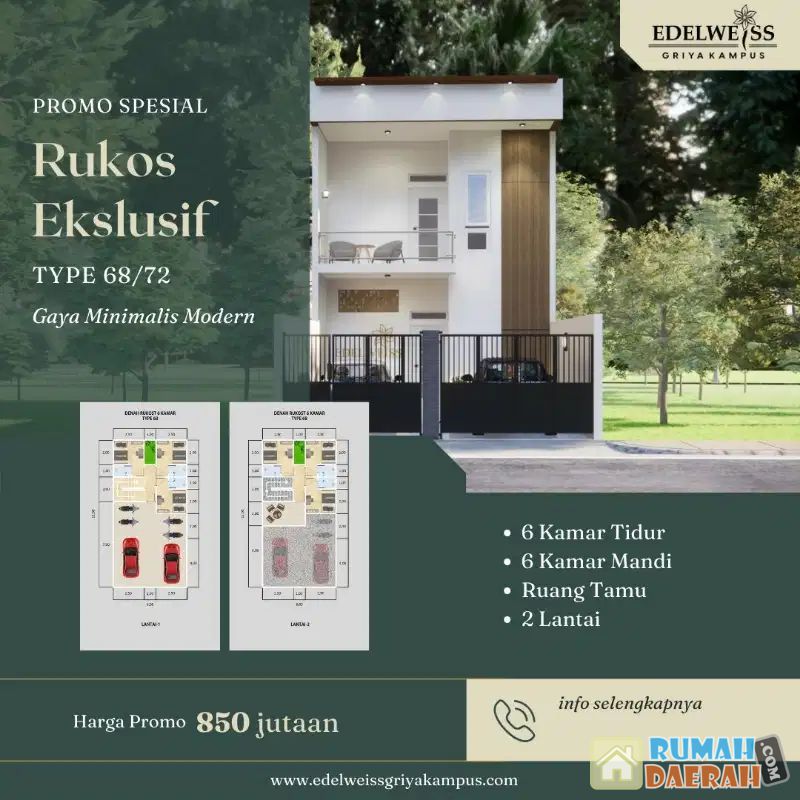 Rumkos dekat kampus UIN 3 Malang