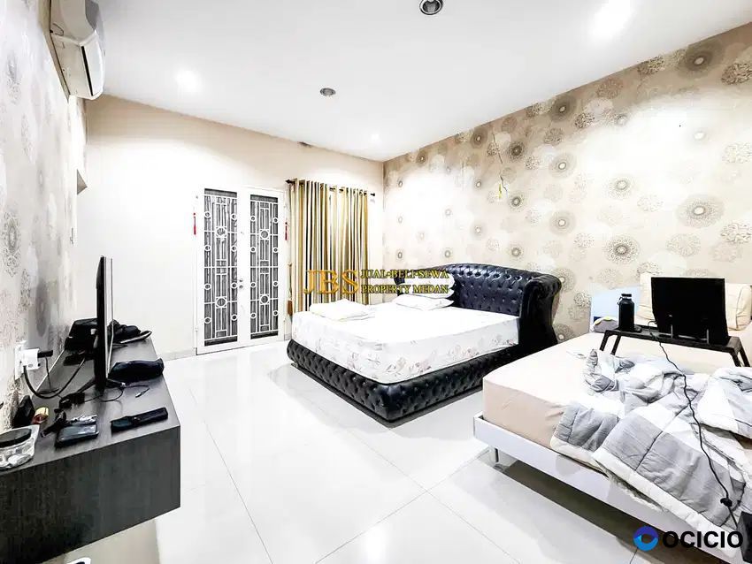 Villa Dijual Siap Huni di Komplek Cemara Asri Jalan Violet Medan