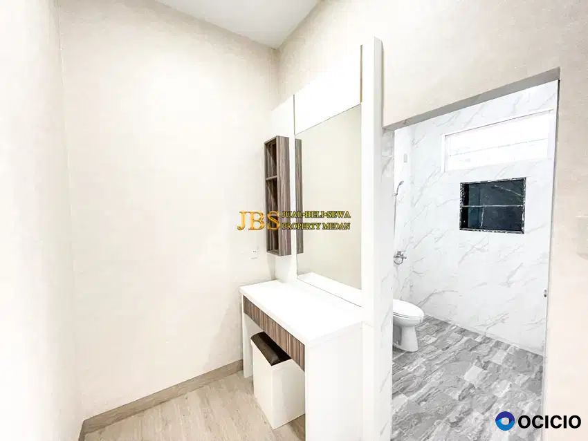 Jual Villa Baru (all new) di Komplek Mutiara Residence Jalan R.S. Haji