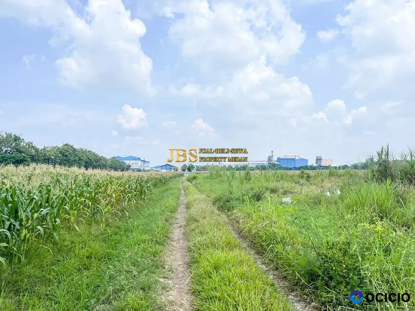 Jual Tanah Kosong Jalan Sei Belumai Cocok untuk bangun pergudangan