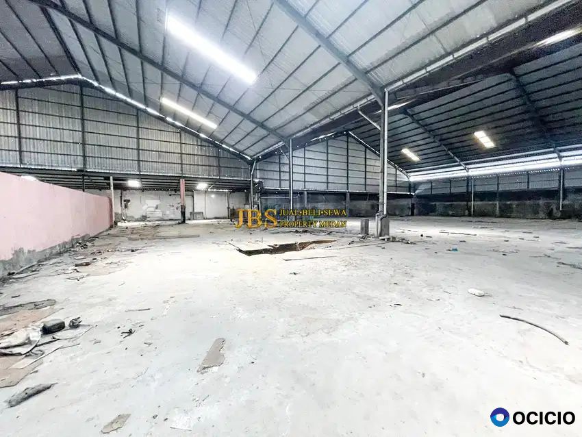 Dijual Gudang Lokasi Bintang Terang KM 13.8