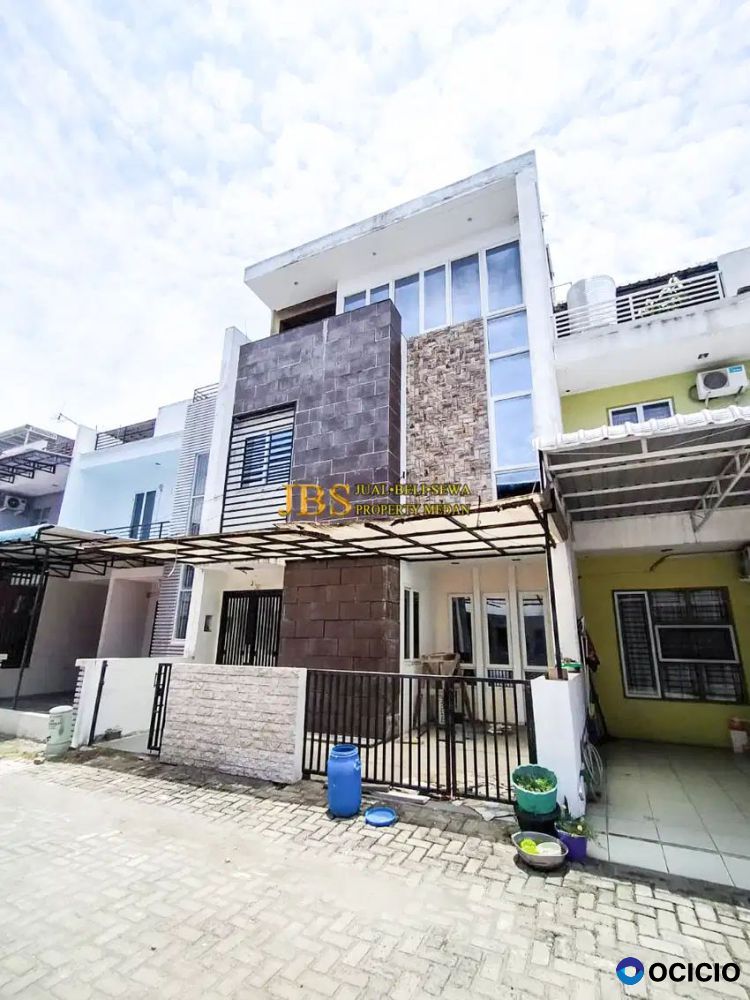 Dijual Villa 3 Tingkat Komplek Mutiara Residence Jalan R.S Haji