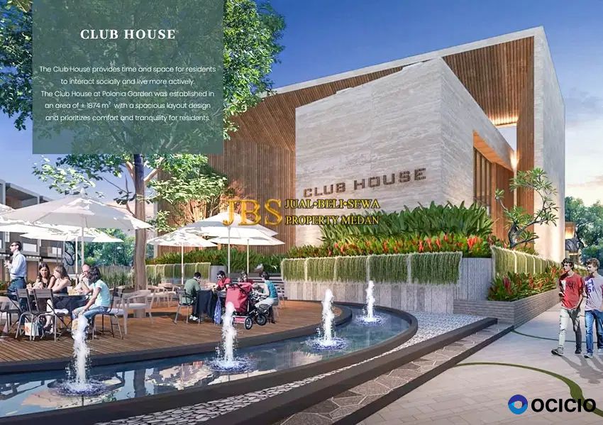 Dijual Villa Polonia Garden Modern Condo Lifestyle