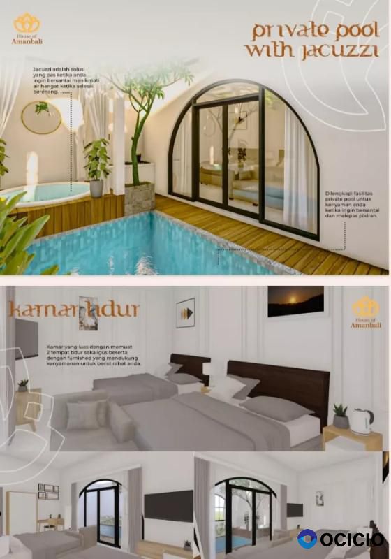 Villa Murah Private Pool Area strategis di Jogja