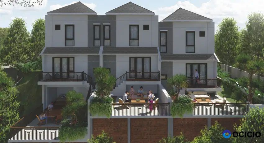 Bogor Village Tipe Sakura Pool + BBQ Teras