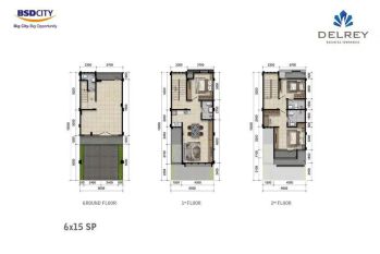 Delrey Biztown Tipe 6 - BSD City
