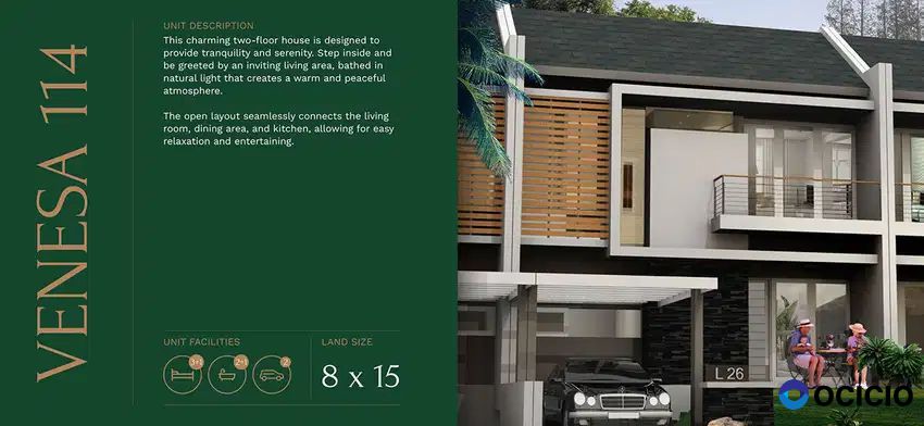 Bukit Golf Riverside - Cluster Lagoon Park Tipe Venesa