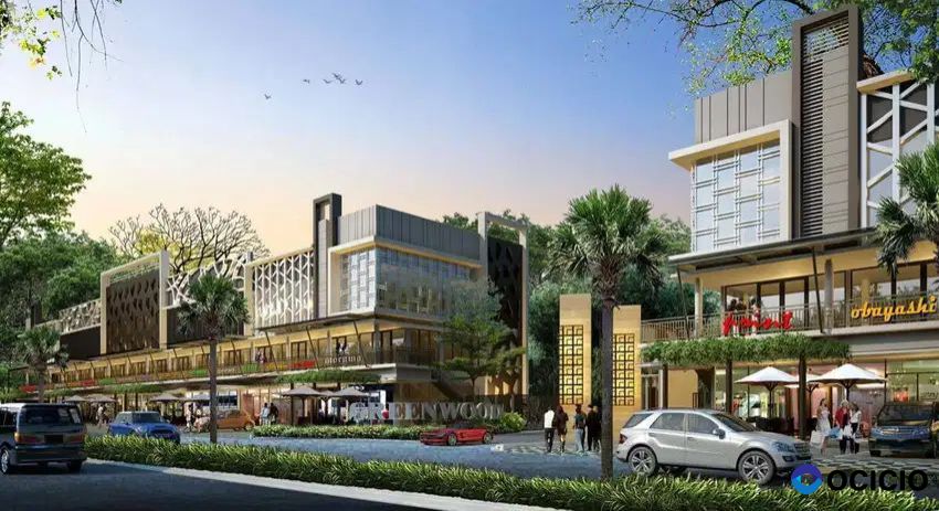 Golden City - Cluster Diamond Tipe Jade/Hoek