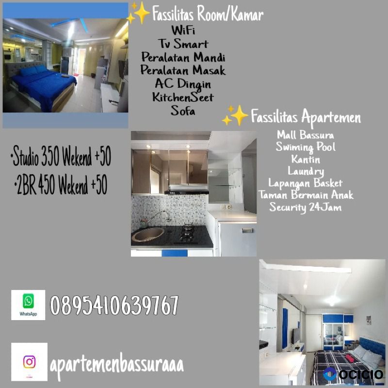 SEWA APARTEMEN BASSURA CITY JAKARTA TIMUR