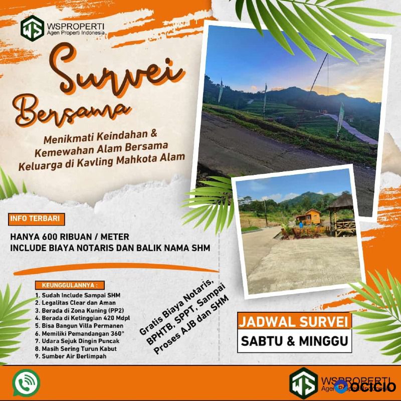 Tanah kavling mahkota