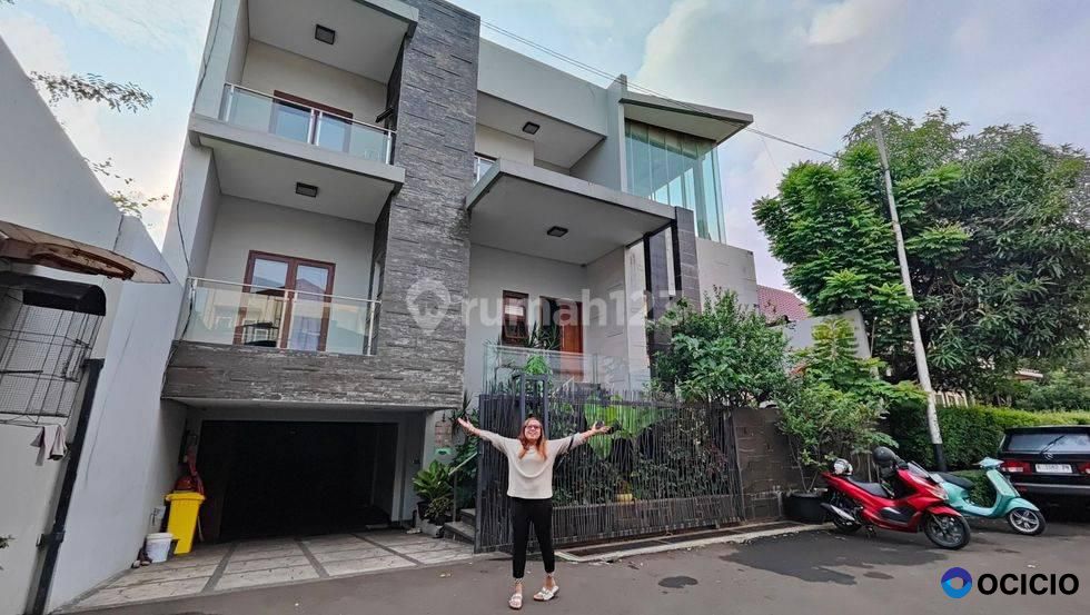 JUAL CEPAT RUMAH MEWAH SIAP HUNI DI PERMATA HIJAU JAKARTA SELATAN