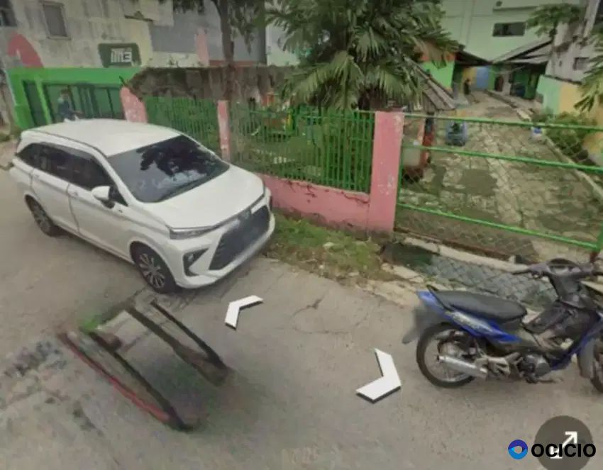 Dijual bangunan hitung tanah luas 480 strategis utk usaha di bintara