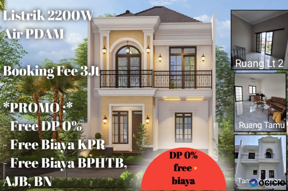 Jual rumah tanpa DP harga 600 jutaan