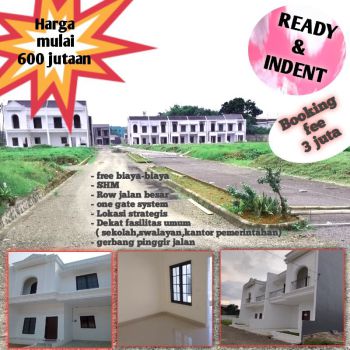 JUAL RUMAH MURAH CILODONG DEPOK BOOKING FEE 3 JUTA SAJA