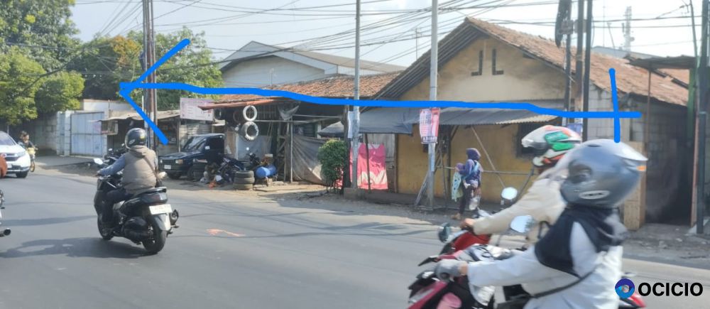 Dijual tanah murah strategis, jl.raya Narogong pangkalan 1 Bantar gebang bekasi