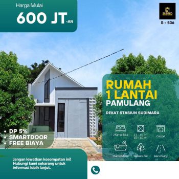 RUMAH CLUSTER DI PAMULANG