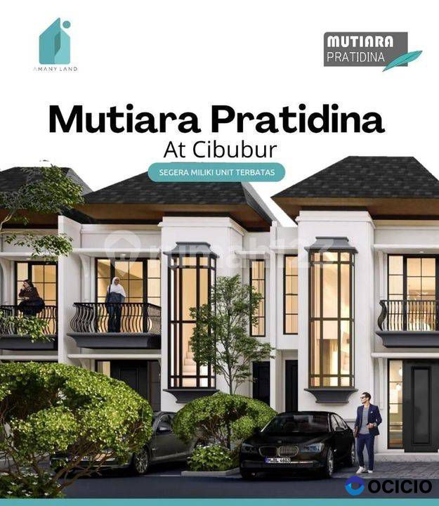 DIJUAL RUMAH EKLUSIVE DEKAT STASIUN LRT CIBUBUR JAKARTA TIMUR