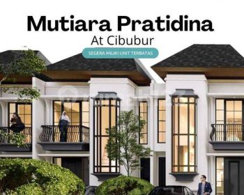 DIJUAL RUMAH EKLUSIVE DEKAT STASIUN LRT CIBUBUR JAKARTA TIMUR