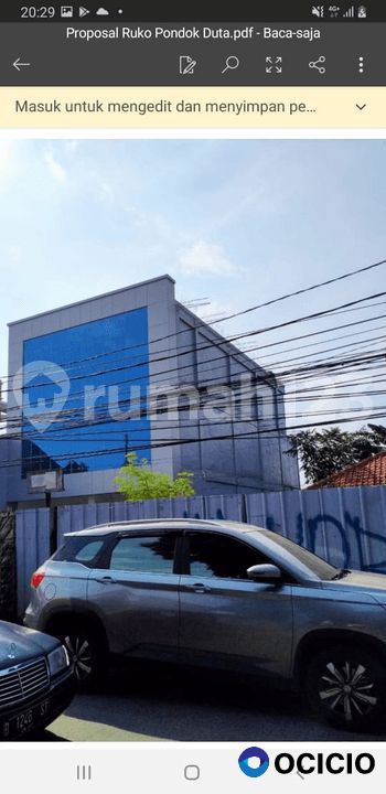 Dijual / Sewa Ruko 3 Lantai Siap Huni Strategis di Kelapa Dua Depok
