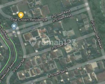 Kavling crown golf di pondok hijau golf view lapangan golf dan danau