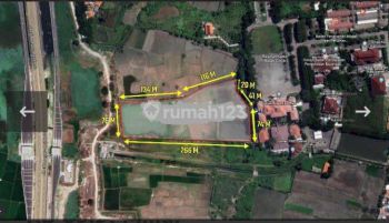 Tanah di Gresik Depan Tol Kebomas Strategis Sebelah Pemda Gresik