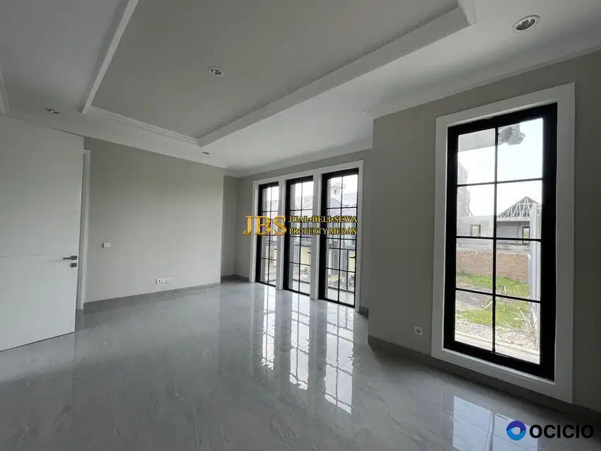 Jual Villa Baru Komplek Citraland Gama City Cluster Clarke Quay, Medan