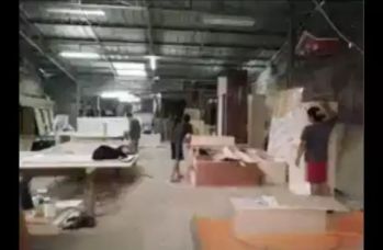 Dijual murah gudang workshop tanah 335m2 di pekayon akses masuk truk