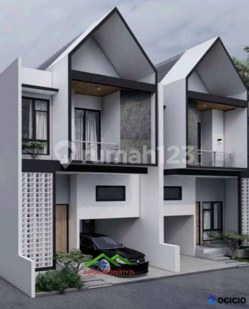 Dijual Rumah Baru Model Menzzanine Di Warung Sila Jagakarsa
