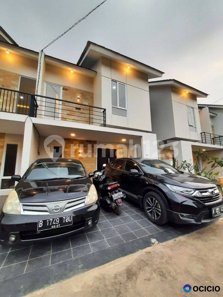 Rumah 2 Lantai Dijual Murah Free Biaya Dan Dekat Tol Cijago Beji