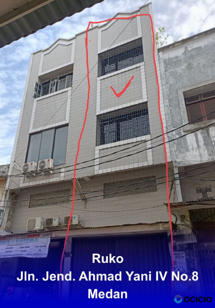Ruko/Gudang Jalan Jend Ahmad Yani IV No.8, Medan