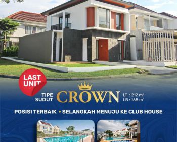 Jual rumah citraland celebes tipe crown hook hertasning baru Makassar