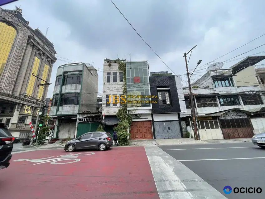 Dijual Ruko Siap Huni di Jalan S.Parman (Dekat Jl. Kejaksaan) - Medan