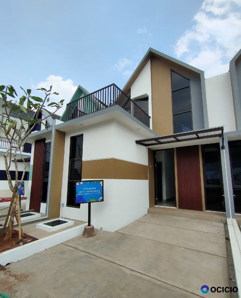 Rumah 1 Lantai Berfasilitas Lengkap di Karawaci