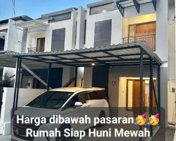 rumah siap huni masih baru jual rugi