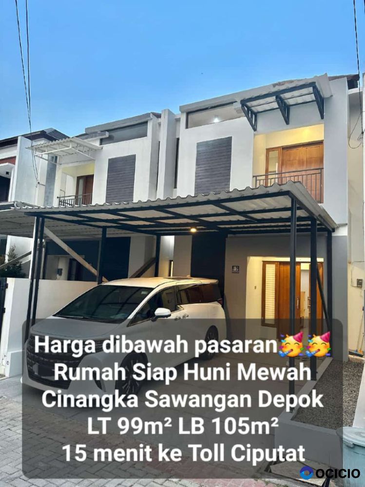 rumah siap huni masih baru jual rugi