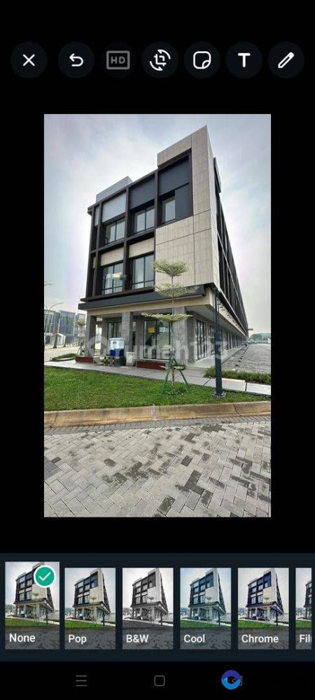 Disewa Ruko Gandeng 2 Baru Hoek , Posisi Hadap Jalan Raya Northridge, Bsd City