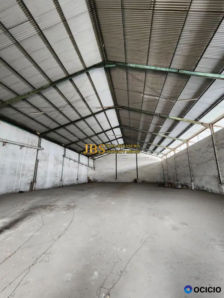 Dijual Gudang KIM 1 Komplek Industri Multiguna Kondisi Siap Pakai